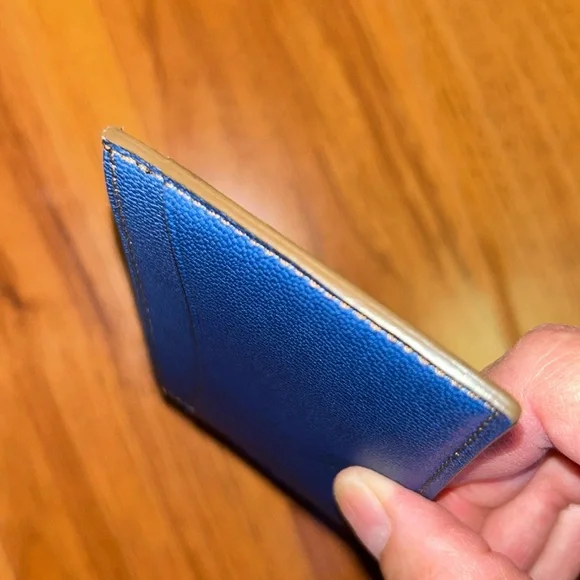 Authentic Cartier Goatskin Cardholder with Box, Dustbag and Authenticity Card